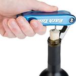 Открывалка для бутылок со штопором Park Tool, синий - фото