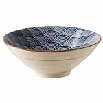 Чаши KAWASIMAYA, 7-inch noodle bowl (ocean ripple) - фото