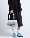 Сумка через плечо Balenciaga, белый - фото 3