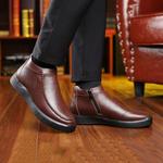 Devanro Черно-коричневые мужские ботинки, цвет Brown - фото 4