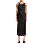 Acne Studios SS25 Слип-платье Women's Black - фото
