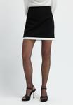 Юбка adL A-line skirt, Black - фото