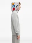 Худи с принтом A BATHING APE, серый - фото 2