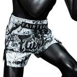 Шорты Fairtex Muay Thai Shorts - BS1948 Grunge White - фото 4