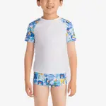 Детский купальник белый для подростков DECATHLON - фото 3