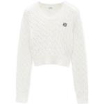 Свитер женский Loewe с узором, белый - фото