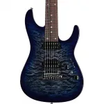 Электрогитара Ibanez AZ427P2QM Premium (с чехлом), Цвет: Сумеречный синий градиент - фото 7