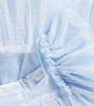 Платье из тюля в горошек Patachou, Sky Blue - фото 3