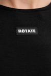 Футболка Rotate, черный - фото 5