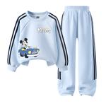 Детская повседневная спортивная одежда Disney, синий - фото