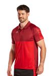 Поло erima Six Wings, красный - фото 4