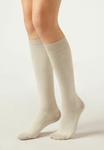 Носки Calzedonia Knee high socks, Beige/Sand - фото