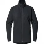 Флис Haglöfs Rosson Mid full zip, черный - фото