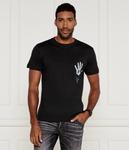 Футболка мужская John Richmond с принтом, черный - фото