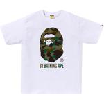 Футболка с принтом A BATHING APE, черный - фото 6