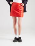 Кожаная юбка Maze, bright red - фото 2