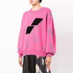 WE11DONE Свитер унисекс розовый - фото 6