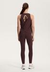 Топ OYSHO CROSS-BACK, Mottled Brown - фото 6