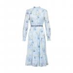 Платье средней длины Deep Breath с цветочным принтом, желтый - фото 2