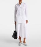 Фламенко большая кожаная сумка через плечо Loewe, черный - фото 5