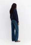 Свитер большого размера Pull&Bear, Mottled Dark Blue - фото 3