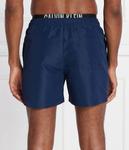 Плавки-шорты мужские Calvin Klein Swimwear на кулиске, синий - фото 2