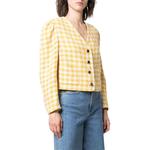 Куртка женская желтая Miu Miu - фото 4