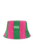 Полосатая шляпа-ведро PARAMIDONNA, розовый - фото