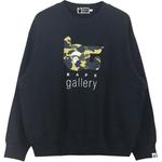 Свитшот мужской A BATHING APE, черный - фото