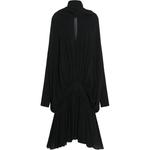 Платье с длинными рукавами женское черное The Row - фото