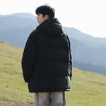 Пуховик Unisex JEANSWEST, Graphite Black BM06 - фото 5