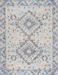 SAFAVIEH Aspen Collection ковер, 305 x 427 см, Blue & Beige, ручной работы бохo шерсть, идеально для помещений с высокой проходимостью в гостиной, спальне (APN504A) - фото 3
