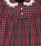 Хлопковое платье в клетку Paade Mode, красный - фото 3