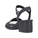 Сандалии с ремешками Rieker, Black - фото 2