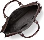 Сумка Michael Kors Edison портфель, Black Hardware/Chocolate - фото 2