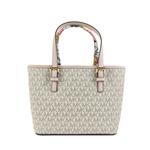 MICHAEL KORS Сумка Jet Set Leather, шоппер, мини-клатч Vanilla White - фото 6