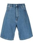 Джинсовые шорты с логотипом Carhartt WIP, синий - фото