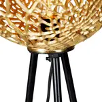 Торшер QAZQA, золотой - фото 5