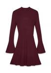 Платье NA-KD FLOWY MINI, Burgundy/Bordeaux - фото 5