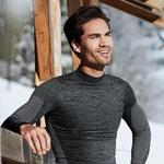 Мужская термофутболка Heat Keeper, черный - фото 4