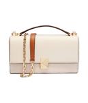 Сумка кожаная Kate Spade, экрю - фото