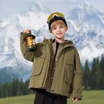 Детская пуховая куртка Disney, зеленый - фото 3