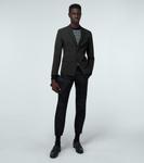 Пиджак с потайной пуговицей Prada, черный - фото 2