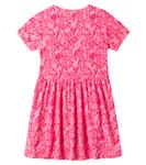 Леопардовое джерси-платье Mini Rodini, розовый - фото 4