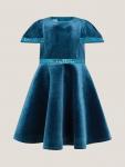 Детское платье Viola с короткими рукавами Monsoon, Teal - фото 2
