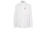 Рубашка мужская белая Burberry, белый - фото