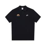 Nike Спортивная поло мужская black - фото 3