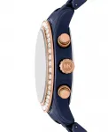 Женские часы Lexington Chronograph Navy Ceramic, 38 мм Michael Kors, navy - фото 3