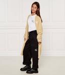 Брюки-карго детские Calvin Klein Jeans с накладными карманами, черный - фото 2