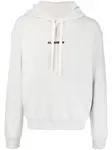 Худи с логотипом JIL SANDER, серый - фото